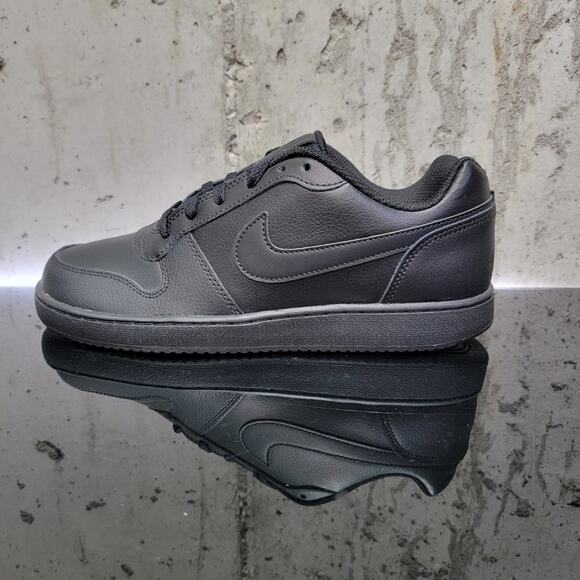 Nike Retro Low Top Sneakers Triple Black Size 9 New Without Box main image 6